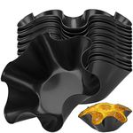 JEUIHAU 14 PCS 7 Inches Tortilla Bowl Maker, Taco Salad Shell Mold, Tortilla Shell Pans Taco Shell Maker for Taco Bowls, Salads, Dips, Black