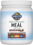 Garden of Life Meal Replacement - Organic Raw Plant Based Protein Powder, Vanilla Chai, Vegan, Gluten-Free, 16 oz (454g) Powder