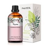 PHATOIL Thyme Essential Oil 30ML, Premium Grade, Pure Essential Oils for Diffusers for Home, Perfect for Aromatherapy, Diffuser, Humidifier, Candle Making