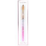 Kiara Sky Pink Crystal Acrylic Kolinsky Nail Brush (18)