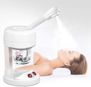 Holdfiturn Facial Steamer Mist Tabletop Face Steamer Hydrating Moisturizing Spray Machine Portable Beauty Salon Spa Humidifier Skin Cleaning Humidifier Sprayer for Household Women Face Spa
