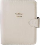 Linen Wedding Planning Book and Organizer (360 pages) w/Box - LGBTQ+ Friendly Wedding Planner Book and Organizer for the Bride or Groom - Wedding Book Planner and Organizer - Wedding Planner for Bride