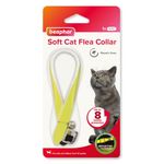 Beaphar – Soft Flea Collar for Cats – Repels Fleas For up to 8 Weeks – Adjustable Fit With Safety Mechanism – Reflective Finish for More Visibility at Night – 1 x Reflective Collar