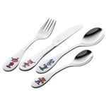 ZWILLING Friends Children's Cutlery set, 4pcs,15 x 10 x 2 cm, Silver