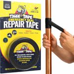 Tiger Tape® Emergency Self-Fusing Plumbers Repair Tape – Waterproof, Self-Amalgamating & Self-Bonding – Stops Leaks Fast | Ideal for Plumbing, Radiations, Joining, Pipes for Temporary repairs.
