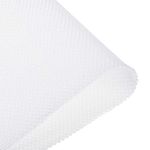 sourcing map White Speaker Mesh Grill Stereo Fabric Dustproof 0.5x1.45M 20 x 57 inch