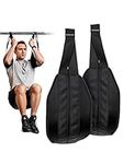 Gradient Fitness Hanging Ab Straps (2 pack), Pull Up Straps, Ab Destroyer, Ab Straps for Pull Up Bar, Ab Sling Straps, Workout Straps (Black)