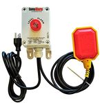 in/Outdoor High Water Alarm w/Pilot Light and Horn for Septic/Sump/Pond & Other Applications