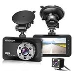 ORSKEY Dash Cam Front and Rear 1080