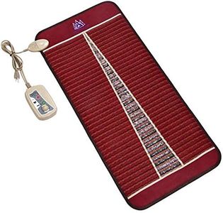 MediCrystal Far Infrared Mat - Negative Ions - FDA Registered Manufacturer (Compact 48"L x 22"W, Amethyst Tourmaline)