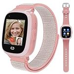 Kids Smartwatch with GPS 4G，HD Touchscreen Watch with Phone GPS Tracker Real Time Location SOS Video Call Voice Chat Camera Waterproof Compatible Android and iOS for Boys Girls Gift