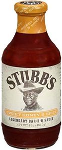 Stubb's Sweet Honey & Spice BBQ Sauce, 18 oz