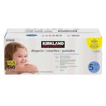 Kirkland Signature Diapers, Size 5 (168-Count)