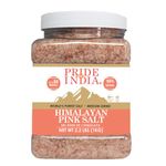 Pride Of India - Pure Himalayan Pink Salt - Enriched w/ 84+ Natural Minerals, Medium Grind 2.2 Pound (35.2oz) Jar - Himalayan Salt, Himalayan Pink Salt, Pink Himalayan Salt, Grind Salt, Pure Rock Salt