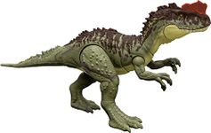 Jurassic World Dominion Massive Action Yangchuanosaurus Dinosaur Figure with Attack Movement, Toy Gift with Physical and Digital Play