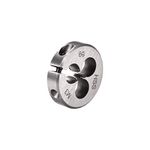 uxcell M3 x 0.5 Metric Adjustable Round Die, Machine Thread Right Hand Threading Die, High Speed Steel (HSS) Screw Thread Cutting Die