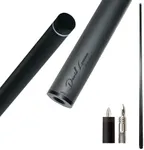 DAVID LOMAN - 29.13" /Radial Wavy 3/8-10 3/8-11 3/8-14 Uni-Loc 5/16-62 Carbon Fiber Pool Cue Shaft, Low Deflection Cue Stick Shaft,Professional Cue Stick Shaft