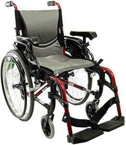 Karman 29 pounds S-305 Ergonomic Wheelchair 18" Pearl Silver