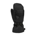Gordini Women's AquaBloc Down Gauntlet Mitten, Black, Large