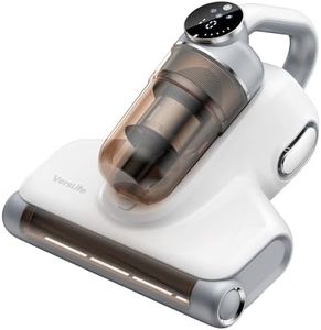 Aspirateur Matelas sans Fil VersLife M6, Aspirateur Anti-Acariens avec Lampe UV, Aspirateur Canapé avec 35 min d'autonomie et charge rapide, pour Allergiques, élimine des Allergènes de Lits et Canapés