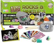 Dr.Daz Gem Dig Kit, Gemstones for Kids,Science Kits for kids age 6, Dig It Up Gem Discovery Kit, Educational toys, Geology, Kids Activities, Birthday Presents
