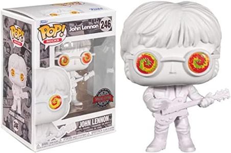 Funko Pop! Rocks: John Lennon with Psychedelic Shades - Figura de Vinilo Coleccionable - Idea de Regalo- Mercancia Oficial - Juguetes para Niños y Adultos - Music Fans - Muñeco para Coleccionistas