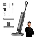DREAME H11 Core Wet Dry Vacuum Cleaner, Cordless Hard Floor Cleaner with Edge-to-Edge Cleaning, Self-Cleaning, LED Display, HEPA Filter, Floor Washer for Wood, Tile, Vinyl