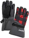 Eskimo 34073 Buffalo Plaid Cold Weather Gloves, Medium/Large