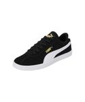 Puma Unisex-Adult Club II Black-White-Gold Sneaker - 9 UK (39744401)