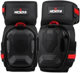 NoCry Professional Work Knee Pads for Men Construction with Ankle Support and Heavy Duty Anti-Slip Cap - Foam Cushion and Extra Thick Gel Knee Pads for Women and Men - Reinforced Thigh & Shin Straps