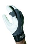 CUZINA HexPro Pickleball Racquetball Glove (Steel Gray / White, M, Right)