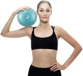 Slim Panda Pilates Ball,9 Inch Small Exercise Ball, Therapy Ball, Core Ball, Mini Yoga Ball for Pilates, Balance, Stability, Workout, Core Training and Physical Therapy
