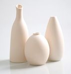 Set of 3 Small Ceramic Bud Vases fo