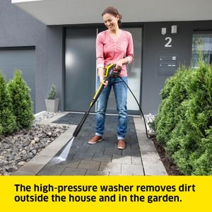 Kärcher K 4 Pressure Washer – High Power Outdoor Cleaning
