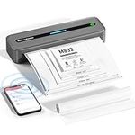 Itari Portable Printer Wireless, Bluetooth Thermal Printer A4 - New Upgraded 300DPI Small Wireless Printer, Inkless Mobile Printers for Home Use and Travel, Supports Multiple Sizes Thermal Paper