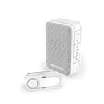 Honeywell Home DC313S Wireless Bell Complete Set, White, Grey, 150 m