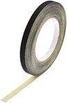 uxcell 10mm Acetate Cloth Tape for Laptop Electric Auto Guitar Repair High Temperature Adhesive Tape Black 30m/98.4Ft