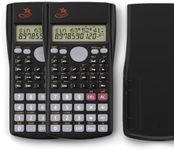 Red Star Tec Scientific Calculator SC-216 (2 Pack) - GCSE & A Level School Calculator for Students Scientific Non Graphing Calculator Suitable for Business Use