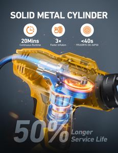AstroAI Cordless Tyre Inflator – Portable Rechargeable Air Pump