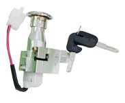 Ignition Switch & Lock Set For Electric Vehicle (Set of 1) Consisting of Ignition Cum Steering Lock & Inbuilt Seat Lock provision| 2 Wires | 2 PIN