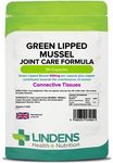 Lindens - Green Lipped Mussel - 90 Capsules - 1,000mg Daily Intake - UK Made - Joint Care Formula with Copper, Contributes to Maintenance of Connective Tissues - Letterbox Friendly