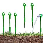 Water Hose Support,Plant-Saving Hose Guide,Lawn Hose Holder,Decorative Hose Guides Spikes In Garden,Protecting Your Lawn And Pipes With Heavy Duty Hose Guide Stakes,Fit In 1”Hoses