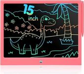 EooCoo Drawing Board,15 Inch LCD Writing Tablet, Electronic Drawing Tablet, Kids Christmas Birthday Gift,Drawing Pad Girls Toys, Educational Toys for Ages 3-10, Toddler Travel Essential Learning Toy