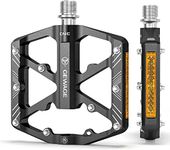 GEWAGE Bike Pedals With Reflective 