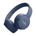 JBL Tune 670NC - Adaptive Noise Cancelling with Smart Ambient Wireless On-Ear Headphones, Up to 70H Battery Life with Speed Charge, Lightweight, Comfortable and Foldable Design (Blue)