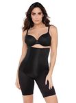 Miraclesuit Women's Shapewear Hi-Waist Long Leg Body Shaper X-Large Black