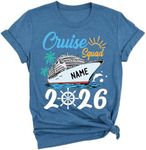 Custom Cruise Squad 2025 T-Shirts, Family Making Memories Together Shirt, Birthday Trip Shirts, Travel Tee, Holidays Outfit, Youth Heather Deep Teal Medium