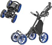 Caddytek 4 Wheel Golf Push Cart - C