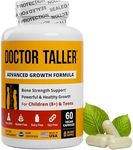 Doctor Taller by NuBest - Premium Formula for Bone Strength - Supports Immunity & Development - with Calcium, Vitamins, Amino Acids & Herbs for Children (8+) & Teens - 60 capsules | 1 Month Supply