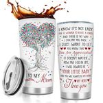 WANDER PRINTS Mother Gifts, Gifts For Mother-in-law, Step Mom, Grandma, Mother's Day, Birthday Gifts - It's Not Easy For Woman To Raise - Gift For Mom - Custom Tumbler, Travel Cup, Insulated 20oz Cup